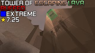 Roblox FE2 Community Maps  Tower of Escaping Lava BUFFED BottomLow Extreme [upl. by Elatsyrk]