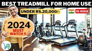 Top 5 Best Treadmill under 20000 in India 2024  Best Treadmill for Home use 2024  Best Treadmill [upl. by Toma]