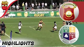 Match Highlights Paarl Gim vs Wynberg Boys 1ST XV [upl. by Odelinda]