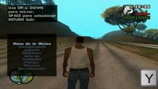 GTA San Andreas DYOM Como hacer que no aparezcan las personas peatones y vehiculos en tu DYOM [upl. by Sesmar272]