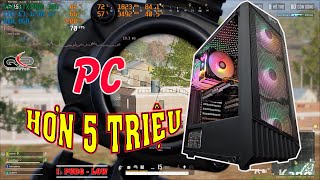 Cấu hình PC Mạnh và Đẹp nhất trong tầm giá hơn 5 triệu QPC [upl. by Aday]