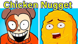 Friday Night Funkin Vs Singing Nugget  Cutscene  TWIDDLEFINGER FNF Mod [upl. by Eecyak]