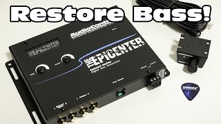 Restore your Bass AudioControls Epicenter Bass Restoration Processor [upl. by Ahsetan]