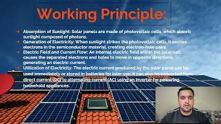 Understanding the Working Principle of Solar Photovoltaic PV Systems [upl. by Yhtur]