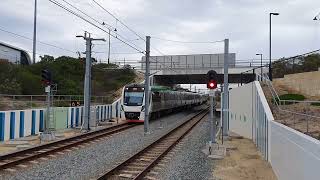 Transperth Bseries 9758 arriving at Butler [upl. by Refotsirhc]