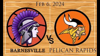 Barnesville Varsity Girls vs Pelican Rapids [upl. by Nivlen687]