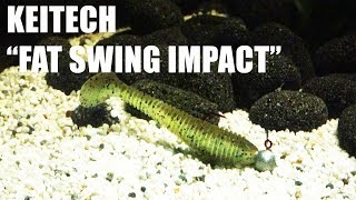 Keitech Fat Swing Impact Lure action Underwater Full HD [upl. by Imef533]