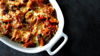 Recette Végétarienne Pâtes Pennes Au Butternut Gratinées 𑁍 Pankaj Sharma [upl. by Earahc]