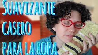 Cómo hacer suavizante casero para la ropa [upl. by Rozele546]