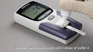 Xpress A1c Demonstration 2  Accurex Biomedical  High Precision [upl. by Zubkoff]