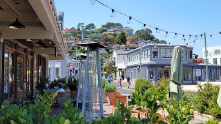 Exploring Downtown Tiburon California August 8 2024 [upl. by Naitsirc]