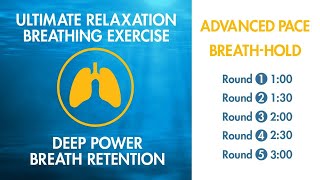 Advanced Breathing  Ultimate Relaxation Exercise  3 Minute BreathHold  Deep Pranayama Relaxation [upl. by Ahcmis946]