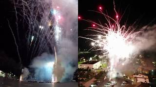 2018 4th of July Fireworks Show  with Drone [upl. by Gualterio871]