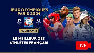 🔵⚪️🔴 JEUX OLYMPIQUES 2024  10ème JOURNEE  🇫🇷 LES BLEUS POUR LHISTOIRE   LIVEJO PARIS 2024 [upl. by Luapnaej]