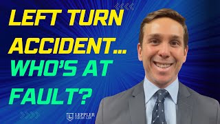 Intersection Accident What is the Left Turn Rule in Maryland [upl. by Hsirahc]