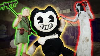 LP Movie GRANDPA👴 MAKES PRANKS WITH BENDY  SLENDRINA RAGE😡 [upl. by Garrett]