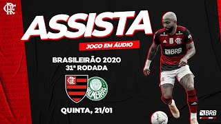 Flamengo x Palmeiras AO VIVO na Fla TV  Brasileirão 2020 [upl. by Bernelle]