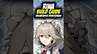 RINA Build Guide  ZZZ Rina Build and Teams  Zenless Zone Zero Rina Build and Teams [upl. by Larochelle923]