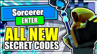 ALL NEW SECRET OP CODES Sorcerer Fighting Simulator Roblox [upl. by Acired34]