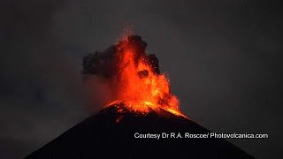 Vulkan Spektakuläre Bilder vom Ausbruch des quotUnruhestiftersquot in Ecuador [upl. by Jaf5]