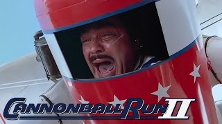 Cannonball Run II 1984 JJ And Victor Perform The Human Bomb Stunt 4K HDR [upl. by Kellen]