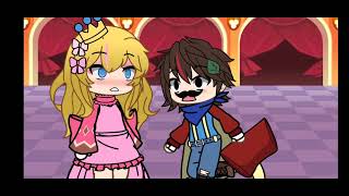 MARIO CONOCE A PEACH GACHA LIFE haciendo escenas de Mario bros la película en gacha parte 1 [upl. by Selestina]