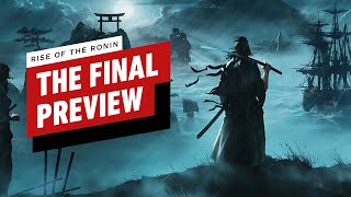 Rise of the Ronin The Final Preview [upl. by Loftus]