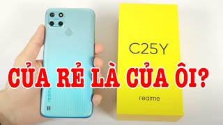 Mở hộp Realme C25Y GIÁ RẺ của rẻ là của ôi [upl. by Kumagai]