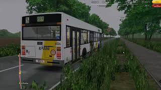 OMSI 2  BBS  Vanhool A330K  41xx Depot Zurenborg  De Lijn Vlaanderen  Brttrainz Ruhrgebiet Map [upl. by Lorie]