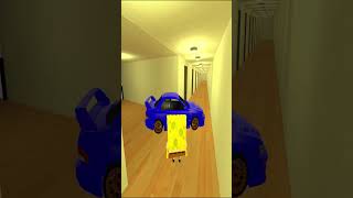 Indian Cockroach chase me in Liminal Hotel Gmod Nextbot With Sponge BOB [upl. by Adnerak263]