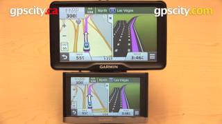 Garmin nuvi Screen Size Comparison 7 inch vs 5 inch [upl. by Tamah574]