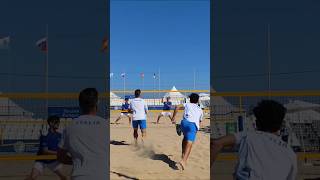 European Beach Tennis Championship 🇮🇹vs🇫🇷 [upl. by Sandeep]