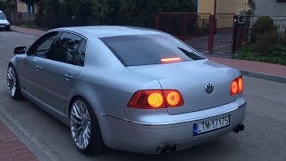 Touareg and Phaeton Volkswagen V10 TDI exhausts Compilation [upl. by Elvis532]