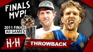 Throwback Dirk Nowitzki Full Series Highlights vs Miami Heat 2011 NBA Finals  Finals MVP HD [upl. by Aneeres]