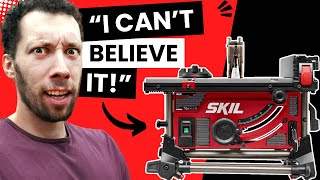 Yeah you NEED to see this… SKIL Table Saw Review [upl. by Nessi]