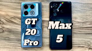 Cubot Max 5 vs Infinix GT20 Pro [upl. by Durrett]