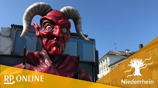 Vorbereitungen für die Kirmes in Geldern [upl. by Dylane96]