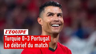 Turquie 03 Portugal  Le débrief de la victoire maîtrisée des Portugais Euro 2024 [upl. by Wanfried]