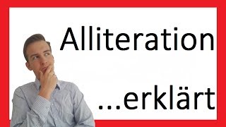 Die Alliteration  Ein Stilmittel erklärt I [upl. by Ytiak]