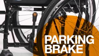 A beginners guide to NHS wheelchairs  Part 1 The Parts of a Wheelchair [upl. by Bramwell]