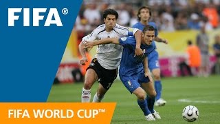 Germany 02 Italy AET  2006 World Cup  Match Highlights [upl. by Nnayelhsa880]