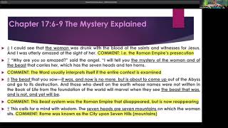 Revelation chapter 17 Part B [upl. by Harlamert]