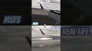 Microsoft flight simulator VS Real life comparison Runway 22 KLGA aviation landing shorts [upl. by Aryl]