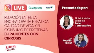 LIVE Relación entre la encefalopatía hepática y el consumo de proteínas en pacientes con cirrosis [upl. by Savory960]