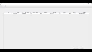 17 display data JTable into database part 2 JTable  Govt Rani Durgawati College  Semant Sir [upl. by Procter]