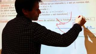 1S Fonction  propriété 6 variation des fonctions associées u et uk [upl. by Fe]