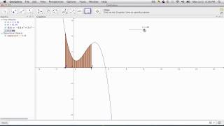 Geogebra  Approximating the Integral [upl. by Marigolde318]