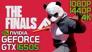 The Finals  GTX 1650 Super  Quick Performance Test [upl. by Ahseetal]