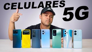 MELHORES Celulares 5G para comprar SEM MEDO em 2024 a partir de R89900 [upl. by Nuawed]