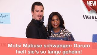 Motsi Mabuse schwanger Darum hielt sies so lange geheim  CELEBRITIES und GOSSIP [upl. by Yerxa569]